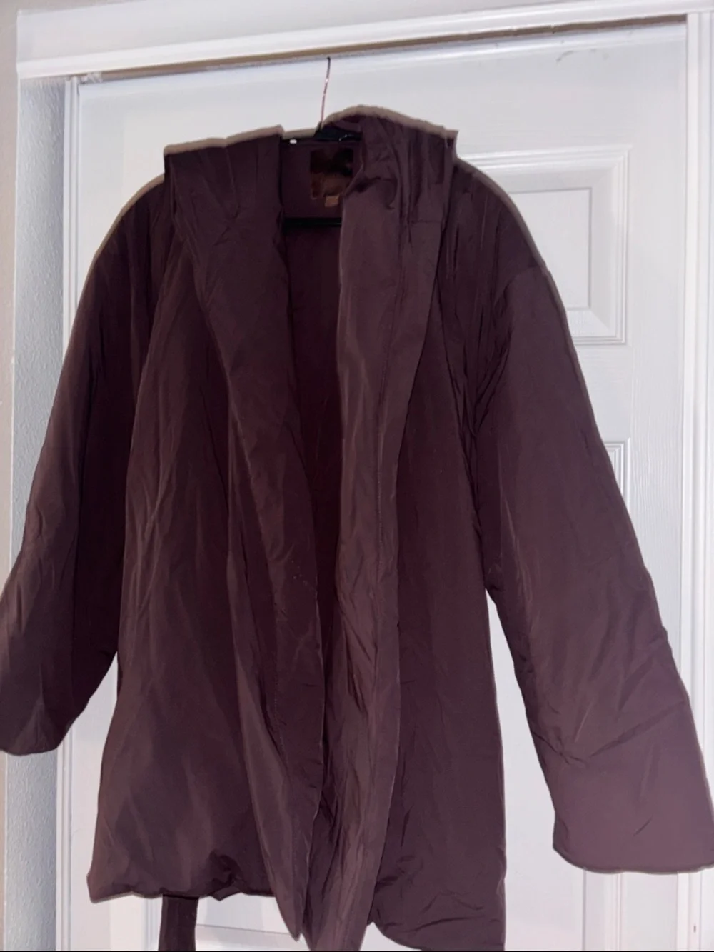 SKIMS lightweight hooded